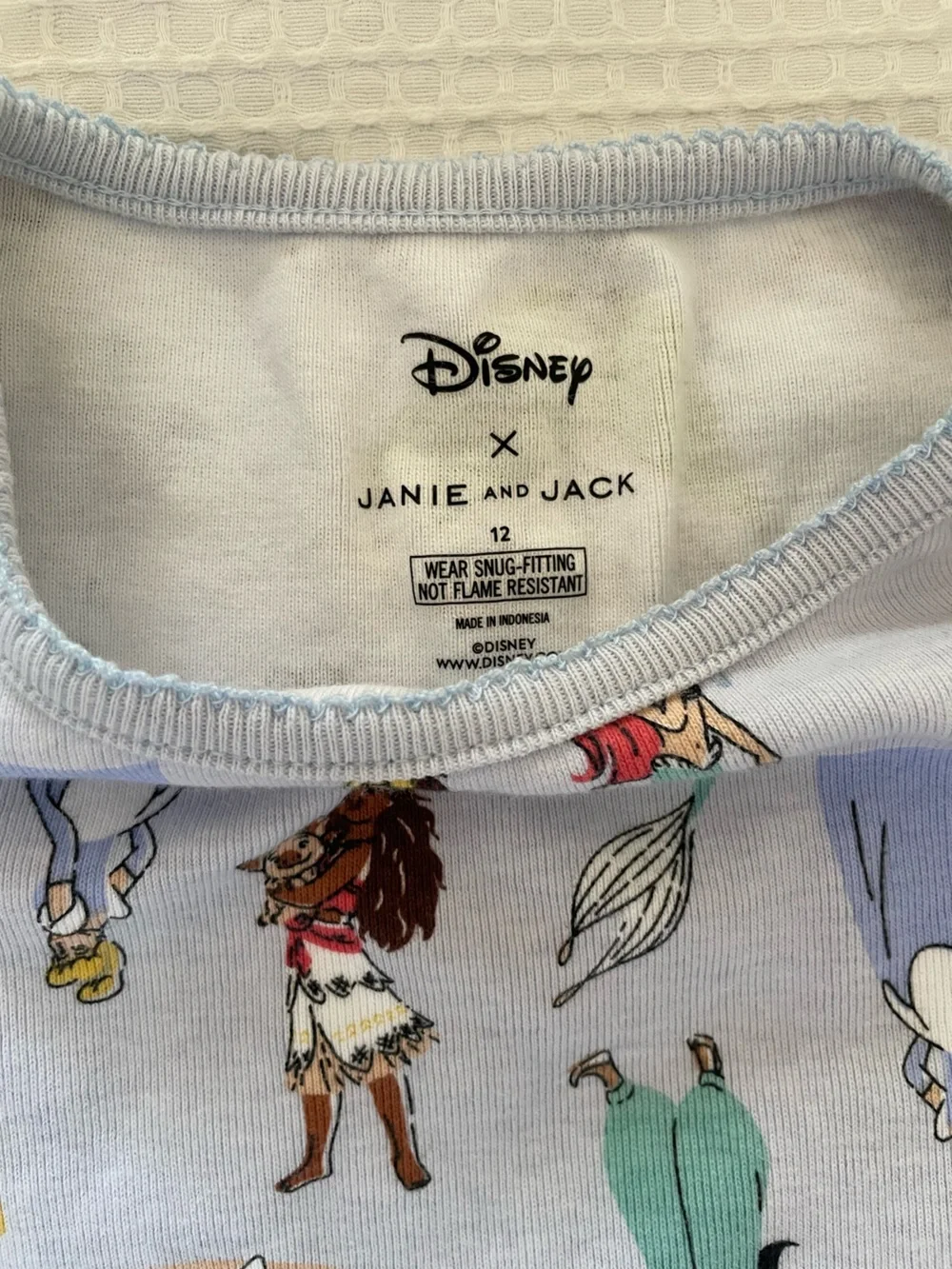 Janie and Jack x Disney Princess Good Night Pajama Set